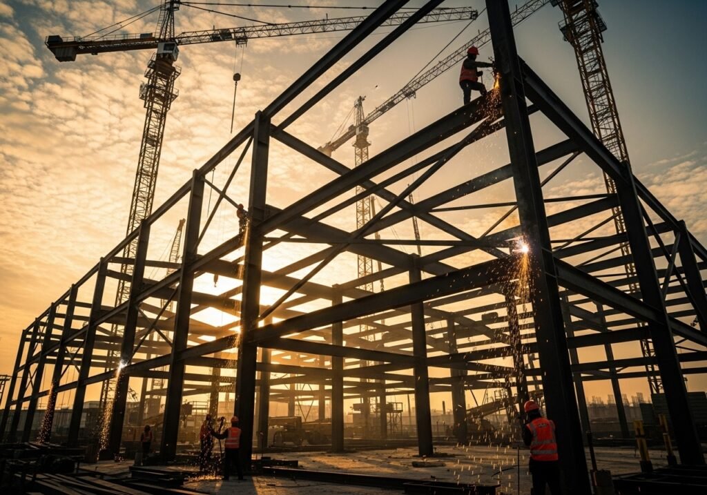 steel structure works